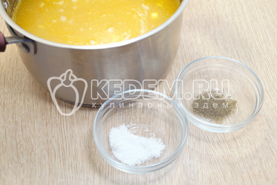 Постный гороховый суп-пюре