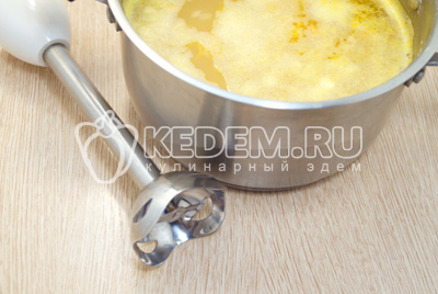 Постный гороховый суп-пюре