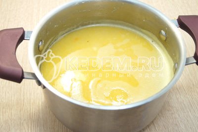 Постный гороховый суп-пюре