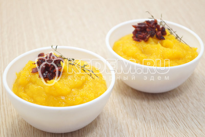 Постный десерт &laquo;Запеченная тыква&raquo;