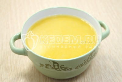 Постный гороховый суп-пюре