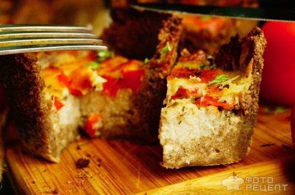 Рецепт: Ржаные мини-киши с рыбой - для завтрака, перекуса и праздника