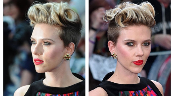 Как по-разному укладывать короткую стрижку: 5 крутых идей на примере Скарлетт Йоханссон