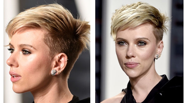 Как по-разному укладывать короткую стрижку: 5 крутых идей на примере Скарлетт Йоханссон