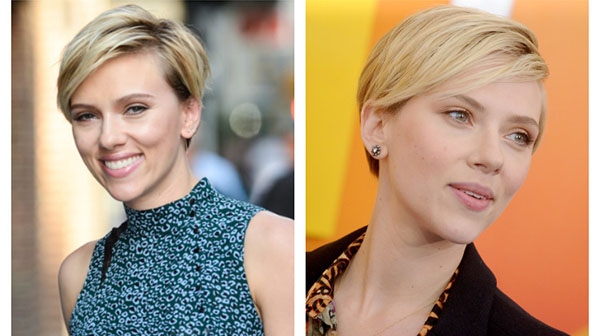 Как по-разному укладывать короткую стрижку: 5 крутых идей на примере Скарлетт Йоханссон